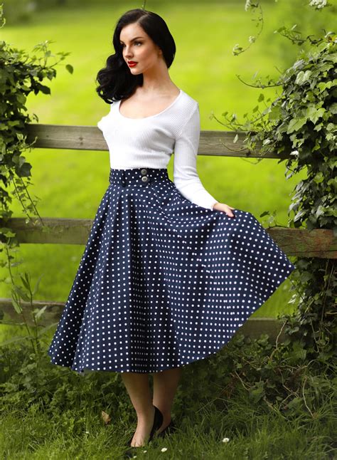 1950s skirt outfit